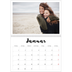 Fotokalender A4 doppelt (30 x 40 cm) — Handgeschrieben [Januar]
