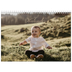 Fotokalender A4 doppelt (30 x 40 cm) — Eleganter Kalender [deckblatt]