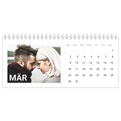 Tischkalender — Großer Monat [Marsch]