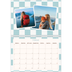 Fotokalender A4 doppelt (30 x 40 cm) — Retro-Muster [Februar]