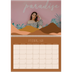 Fotokalender A4 doppelt (30 x 40 cm) — Berge in neutralen Farbtönen [Februar]