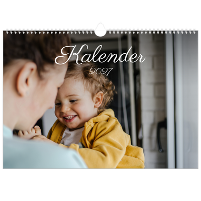 Fotokalender A3 — Handgeschriebener Monat [deckblatt]