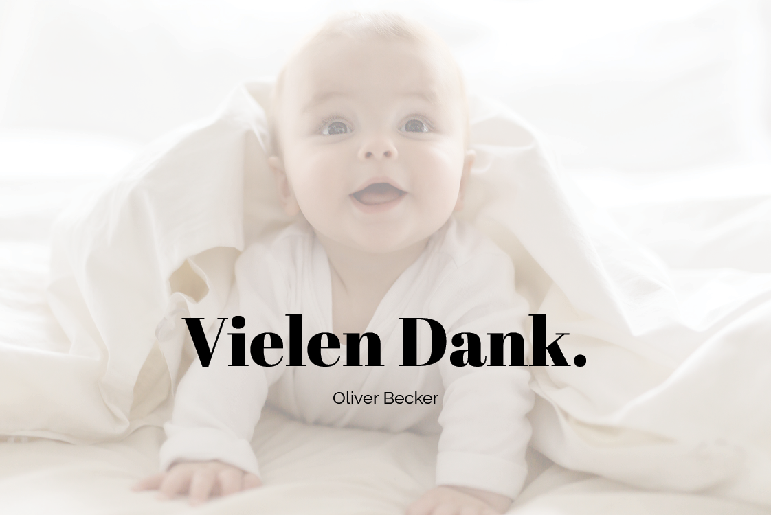 Dankeskarten — Buchstaben-Charme