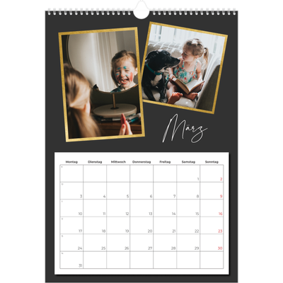 A3 Jahreskalender — Mosaik aus Erinnerungen [Marsch]