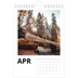 Fotokalender A5 — Weißer Rahmen [April]