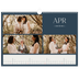 Fotokalender A3 — Schiefer und Serifen [April]