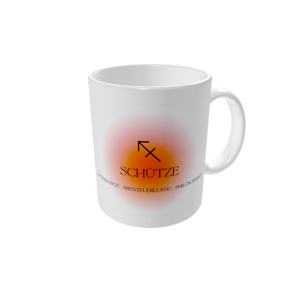 Tasse bedrucken — Astrologie Farbverlauf – Schütze
