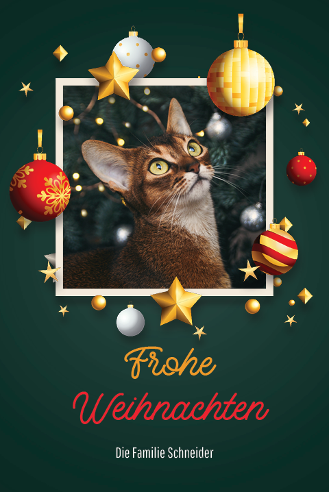 Fotokarten — Weihnachtsvorfreude