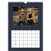 A3 Jahreskalender — Preußisch Blau [Januar]