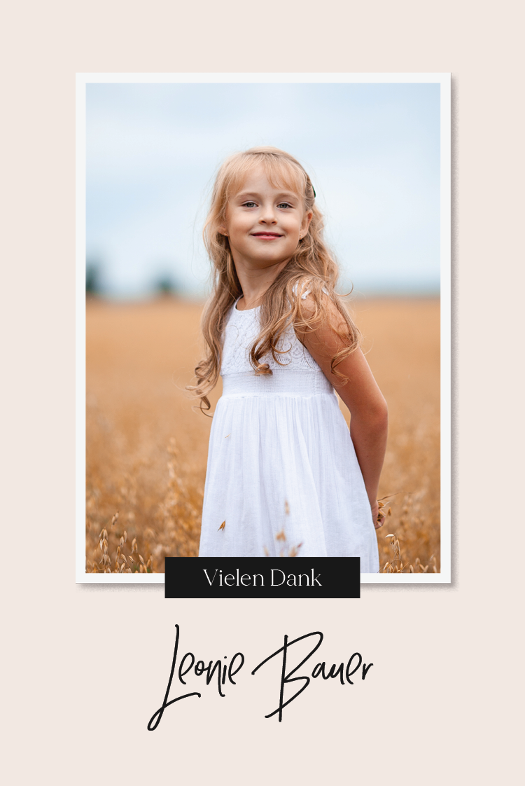 Dankeskarten — Fast erwachsen