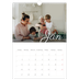 A3 Jahreskalender — Handgeschriebener Monat [Januar]