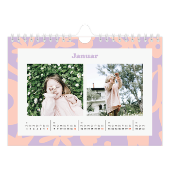 Fotokalender A5 — Verspielte Motive