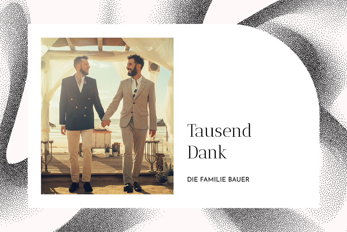 Dankeskarten — Urbaner Schick