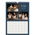 Fotokalender A4 (20 x 30 cm) — Schiefer und Serifen [Februar]