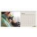 Tischkalender — Blattgold [Februar]