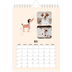 Fotokalender A5 — Hunde und Kritzeleien [Marsch]