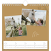 Jahreskalender Quadratisch — Warme Erdtöne [deckblatt]