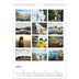 Fotokalender A4 (20 x 30 cm) — Fotoraster minimalistisch [Januar]