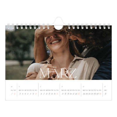 Fotokalender A5 — Überlebensgroß [Marsch]