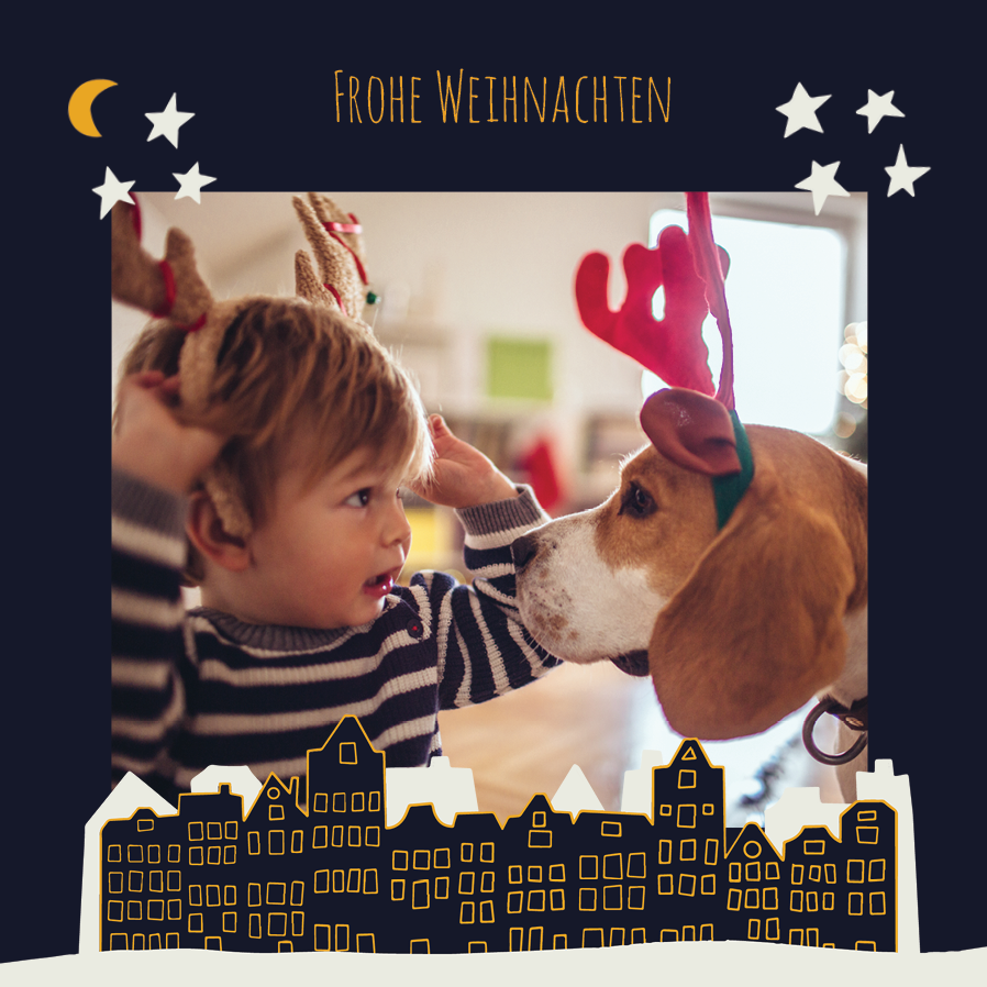 Fotokarten — Stadtsilhouette