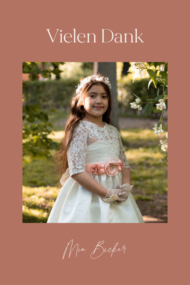 Dankeskarten — Modern und erdig