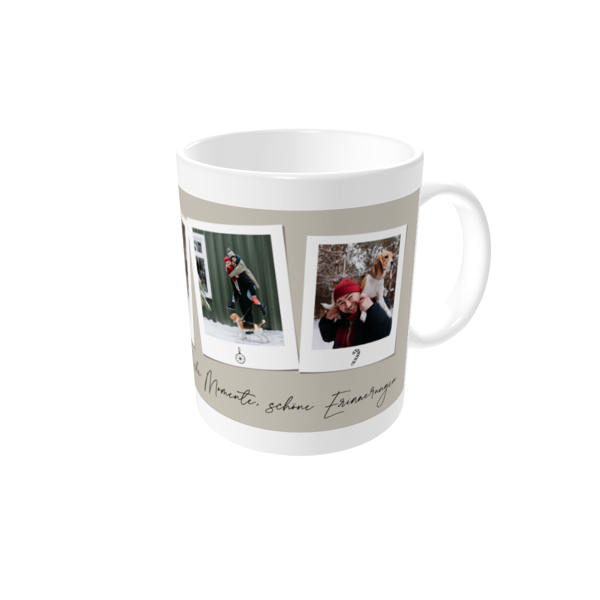 Tasse bedrucken — Festliche Schnappschüsse