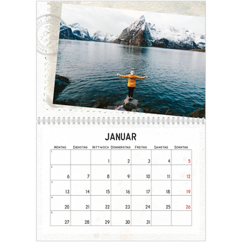 Fotokalender A4 doppelt — Parts unknown