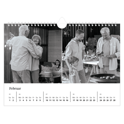 Fotokalender A4 — Fokus [Februar]