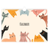 Fotokalender A4 — Katzen und Kritzeleien [deckblatt]
