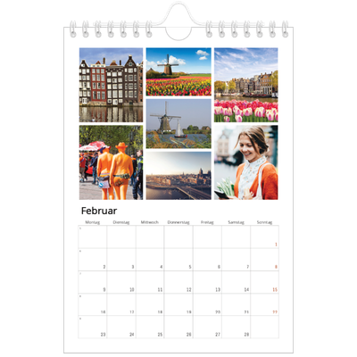 Fotokalender A5 — Kollage [Februar]