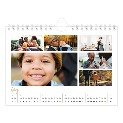 Fotokalender A5 — Handgeschrieben [Marsch]