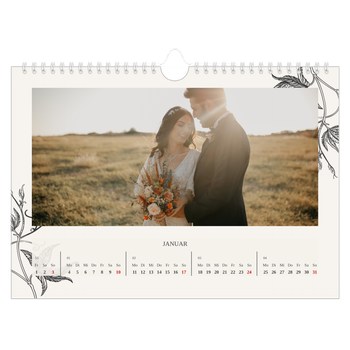 Fotokalender A4 — Tinte und Efeu