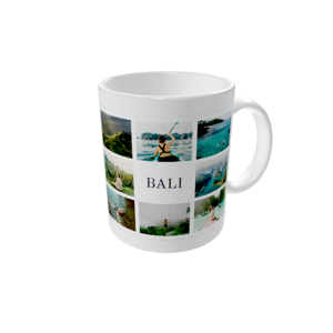 Tasse bedrucken — Fotoraster minimalistisch