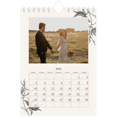 Fotokalender A5 — Tinte und Efeu [Mai]