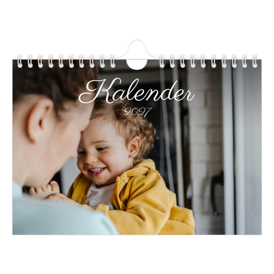 Fotokalender A5 — Handgeschriebener Monat [deckblatt]