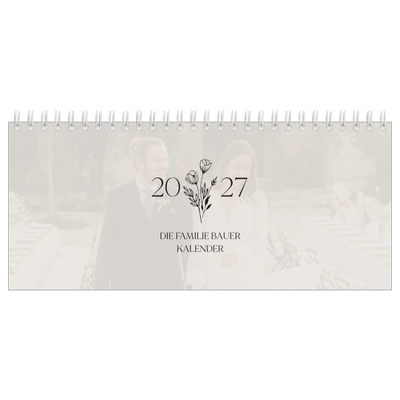 Tischkalender — Blühende Initialen [deckblatt]