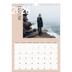 Fotokalender A4 (20 x 30 cm) — Überlappender Text [Januar]