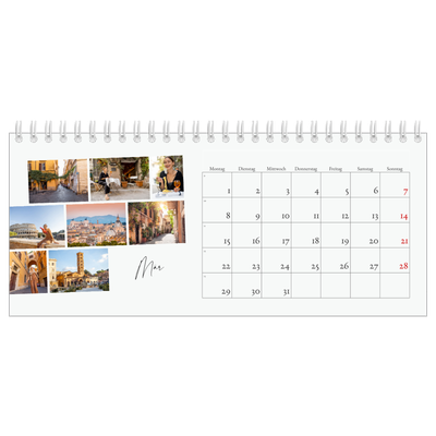 Tischkalender — Städtereise [Marsch]
