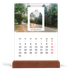 Tischkalender mit Holzfuß Hochformat  — Der offene Bogen [deckblatt]