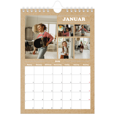 Fotokalender A5 — Magazinstil [Januar]