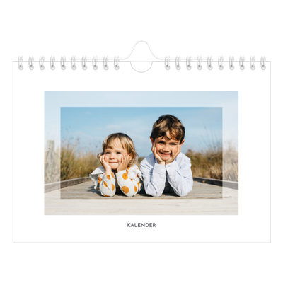Fotokalender A5 — Durchsichtige Rahmen [deckblatt]
