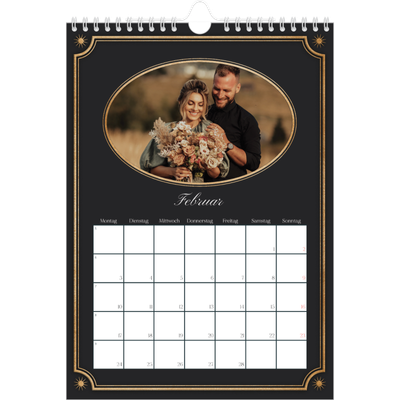 Fotokalender A4 (20 x 30 cm) — Vintage und klassisch [Februar]