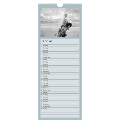 Küchenkalender  — Nordische Farben [Februar]