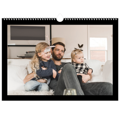 Fotokalender A3 — Schwarzer Rand oben [deckblatt]