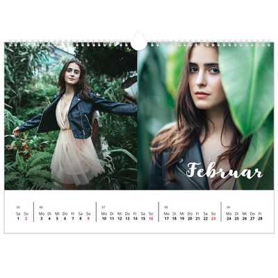 Fotokalender A3 — Monat [Februar]
