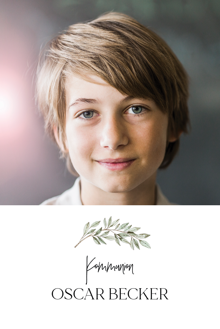 Einladungskarten — Olivenzweige