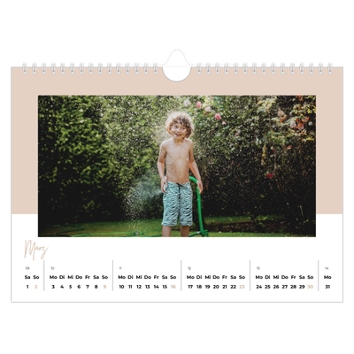 Fotokalender A4 — Erdige Töne [Marsch]