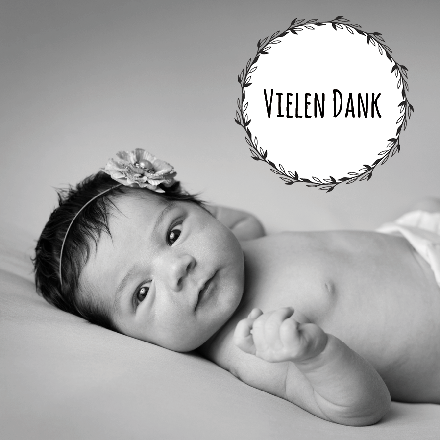 Dankeskarten — Ankündigung Kreidetafel