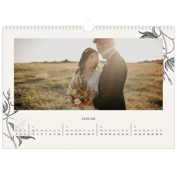Fotokalender A3 — Tinte und Efeu