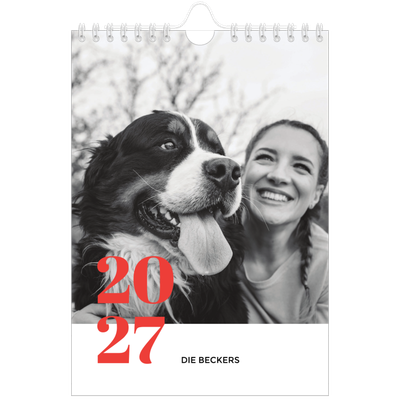 Fotokalender A5 — Kräftige Farben [deckblatt]